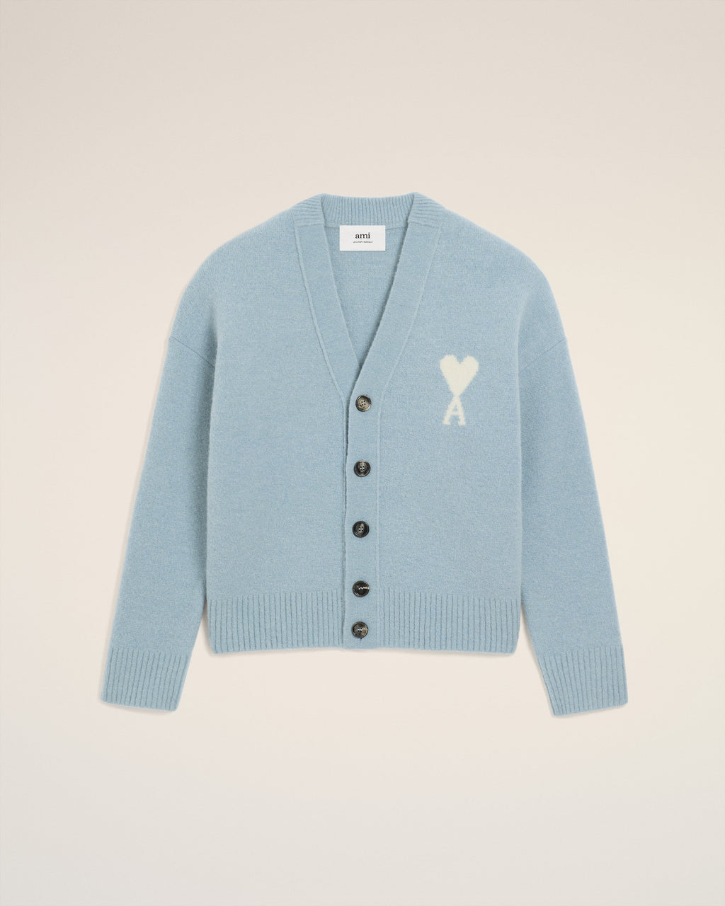 Cardigan Bleu Ami De Coeur En Alpaga