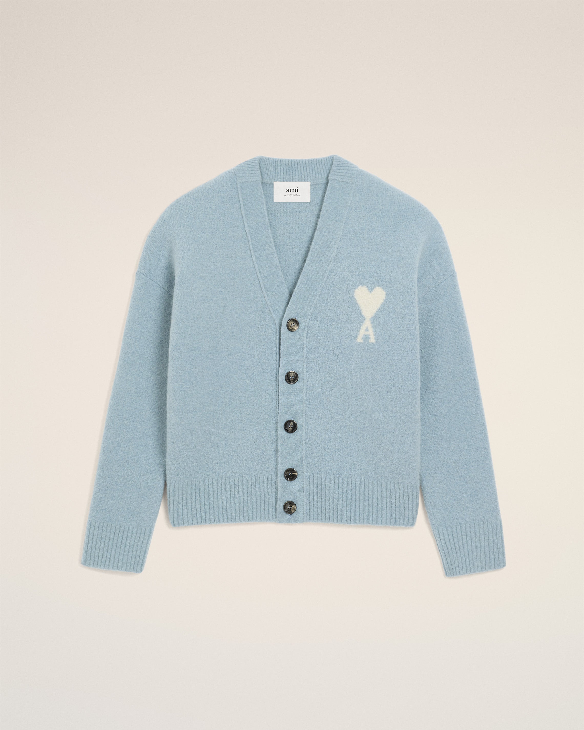 Cardigan Bleu Ami De Coeur En Alpaga