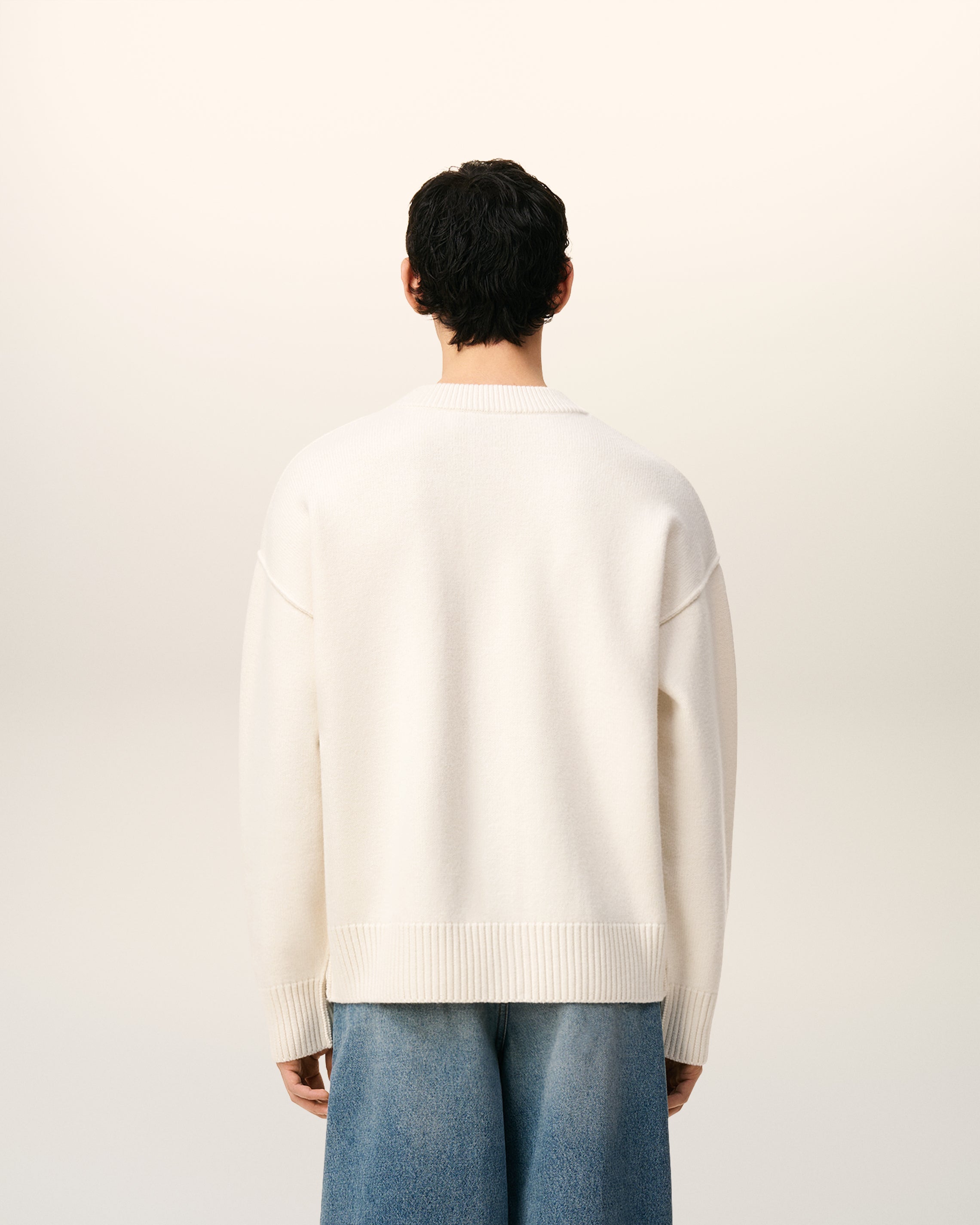 Cardigan Blanc Ami De Coeur En Laine