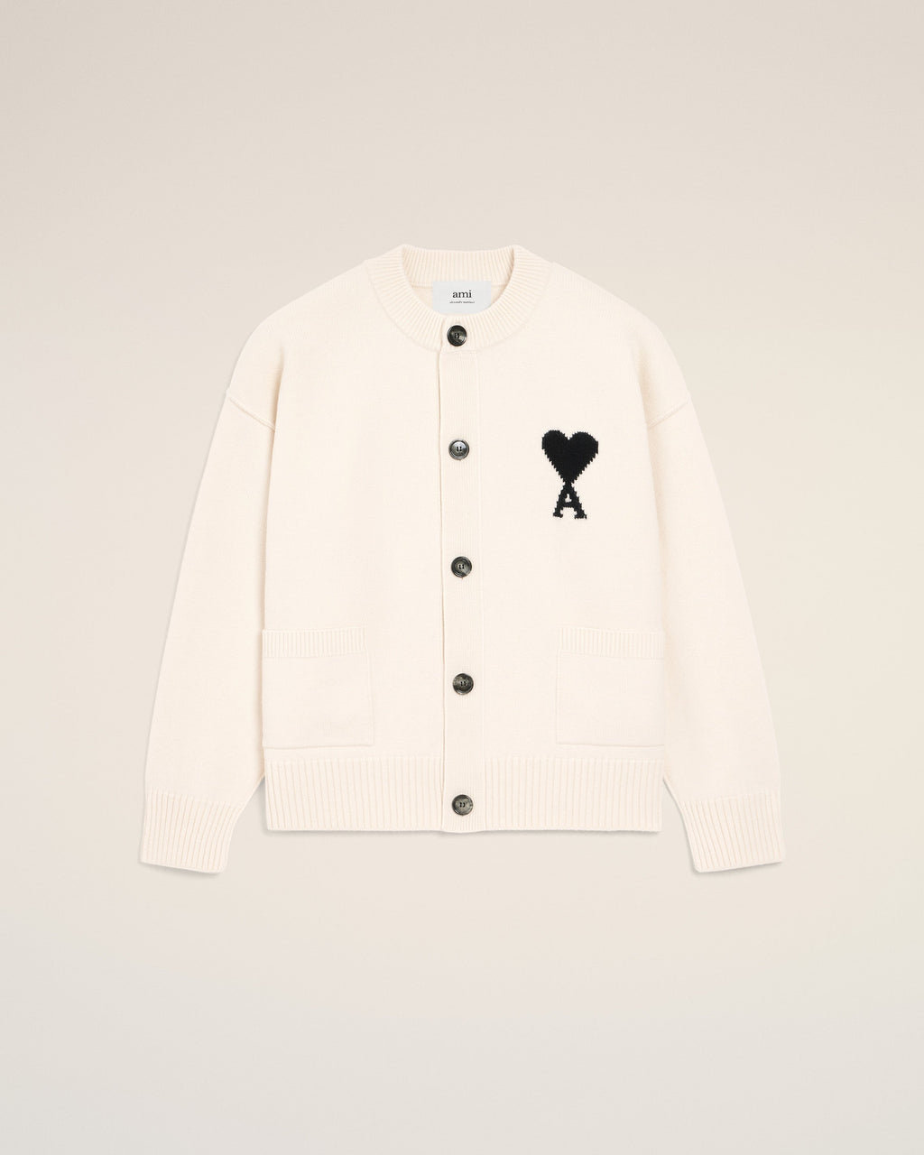 Cardigan Blanc Ami De Coeur En Laine