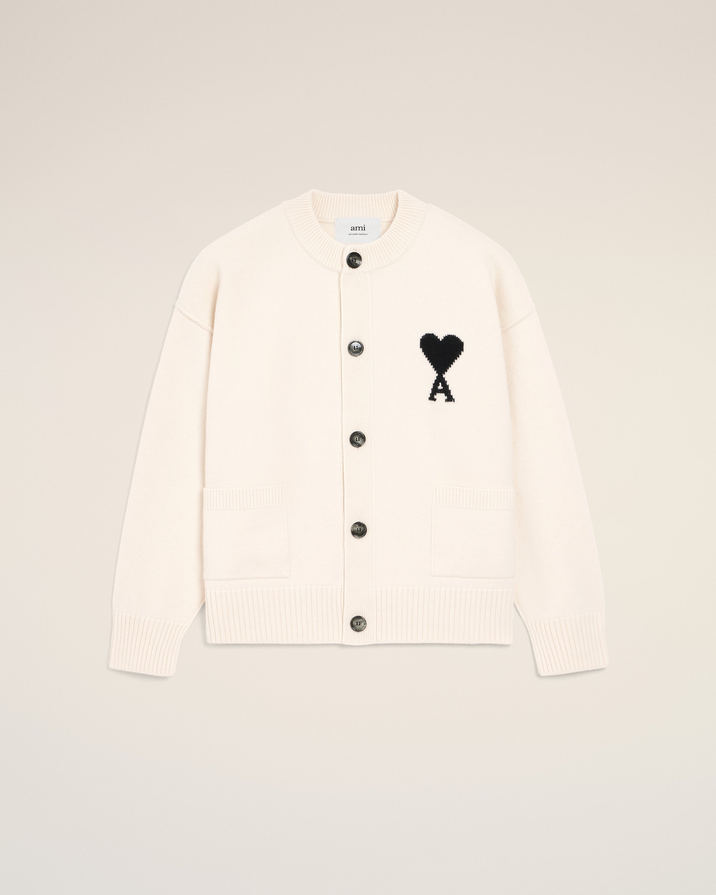 Cardigan Blanc Ami De Coeur En Laine